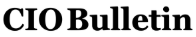 CIO Bulletin
