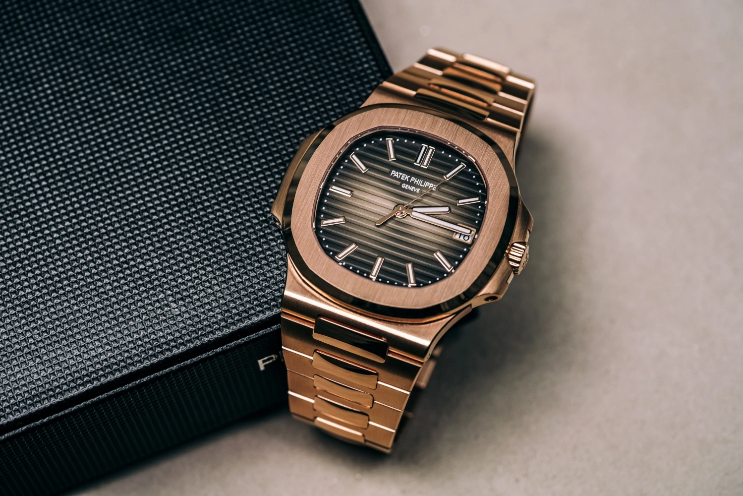 Patek Philippe Nautilus luxury watch stainless steel iconic design