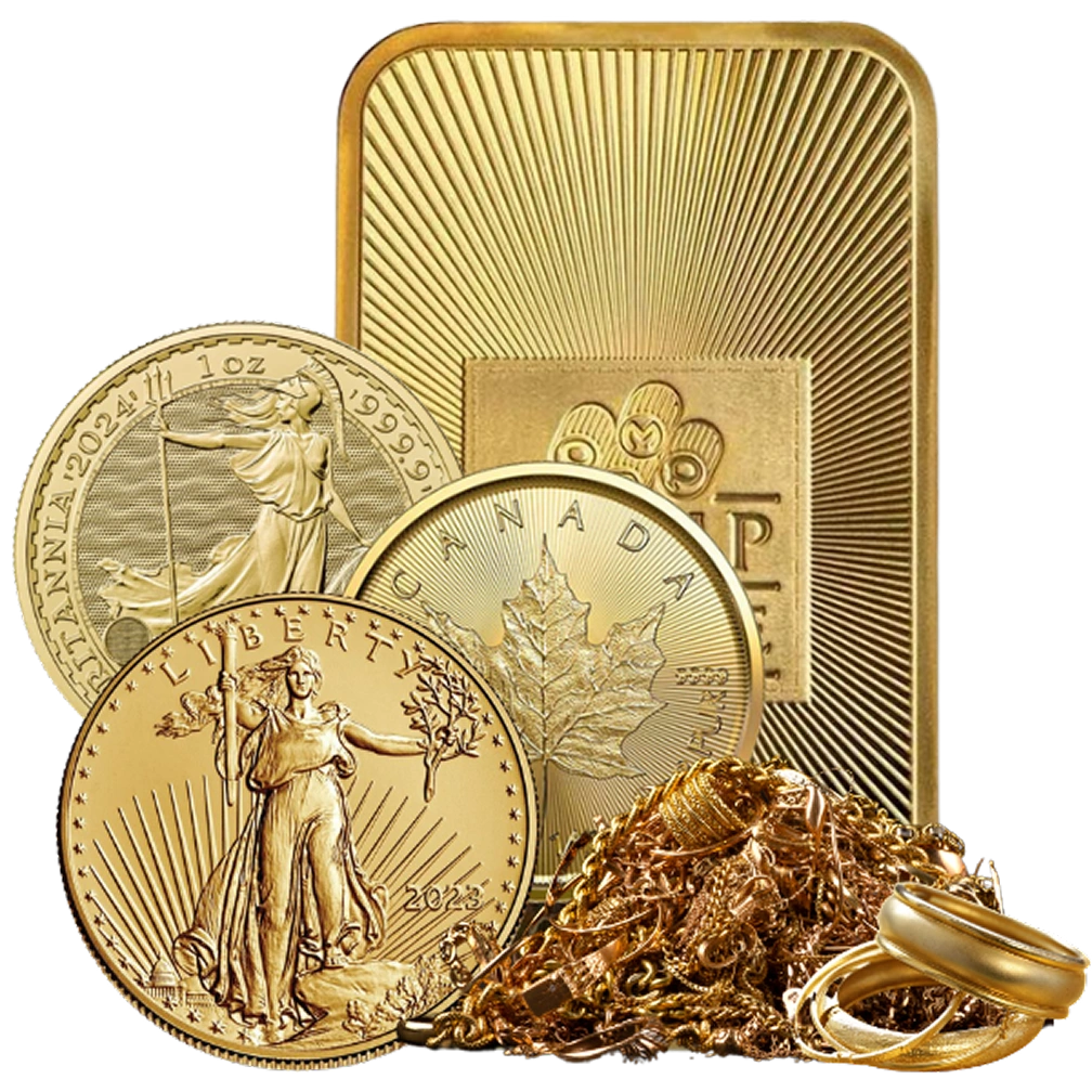 Gold Bar, Coins, and Jewelry for Gold Value Calculator