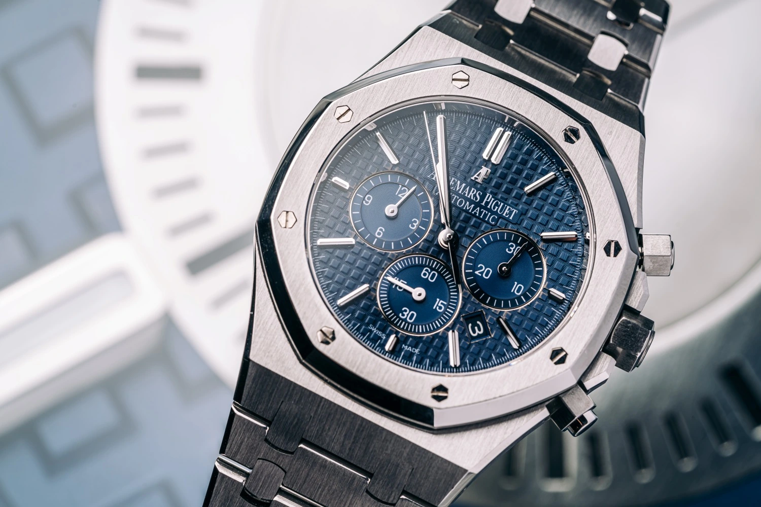 Audemars Piguet Royal Oak luxury watch illustrating loan-to-value ratio for collateral lending