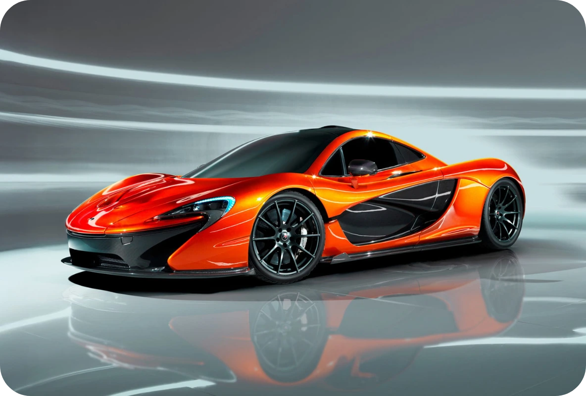 Orange McLaren P1 for High-Value Asset Loans