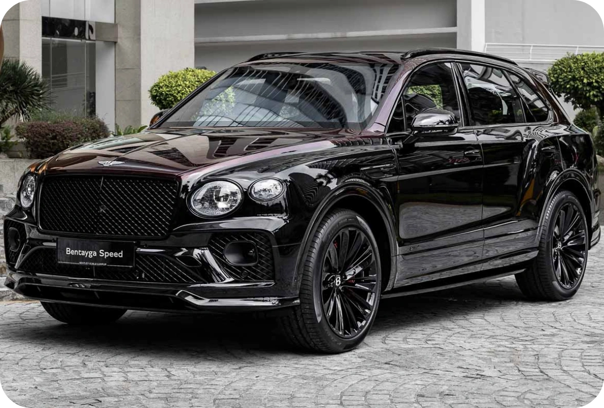 Black Bentley Bentayga Speed for Luxury SUV Loans