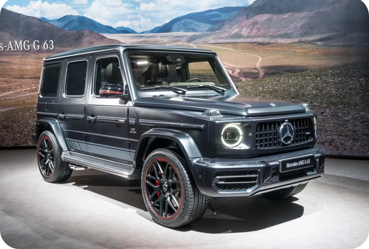 Black Mercedes-AMG G 63 for Luxury Car Loans