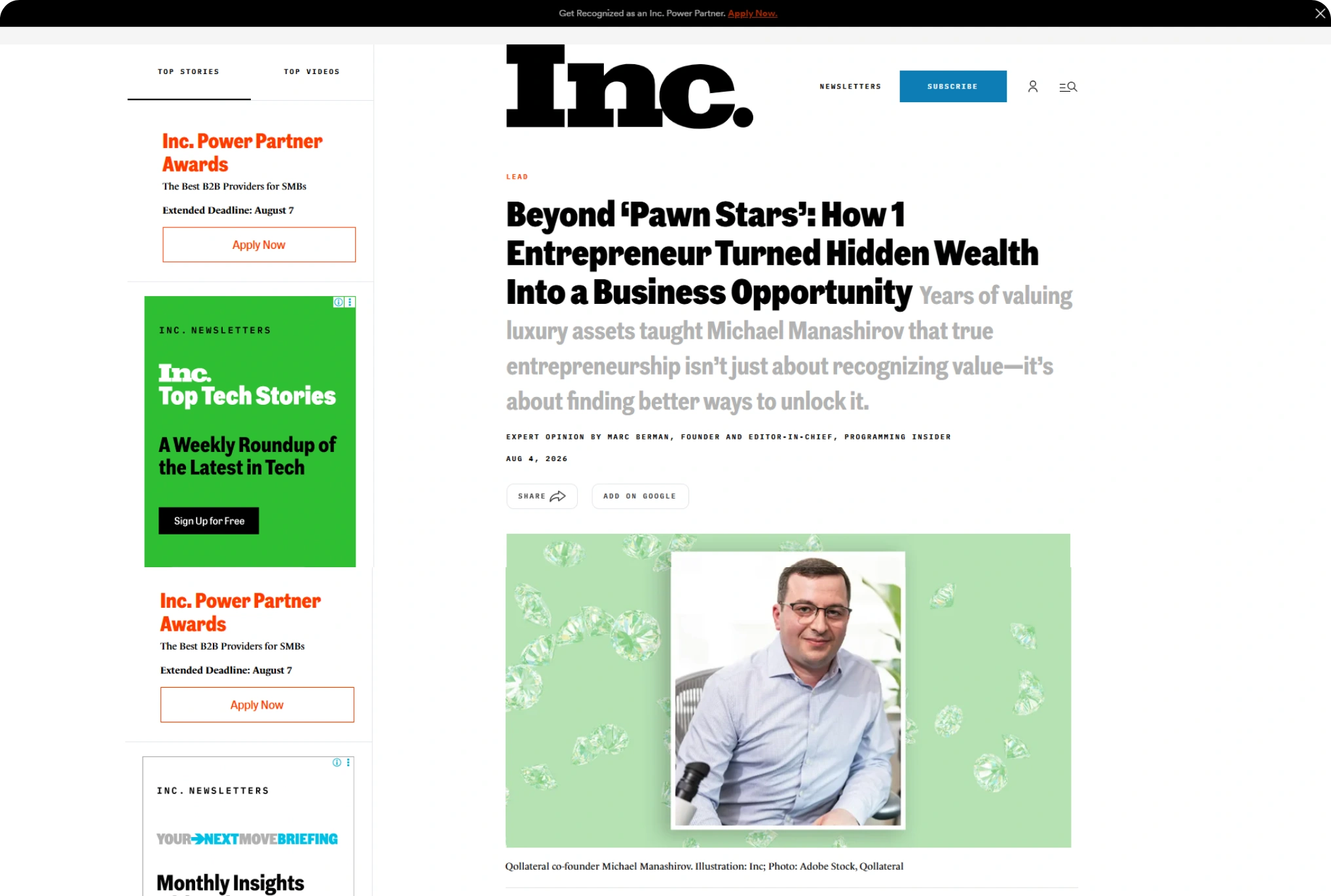 Inc. | Qollateral Press