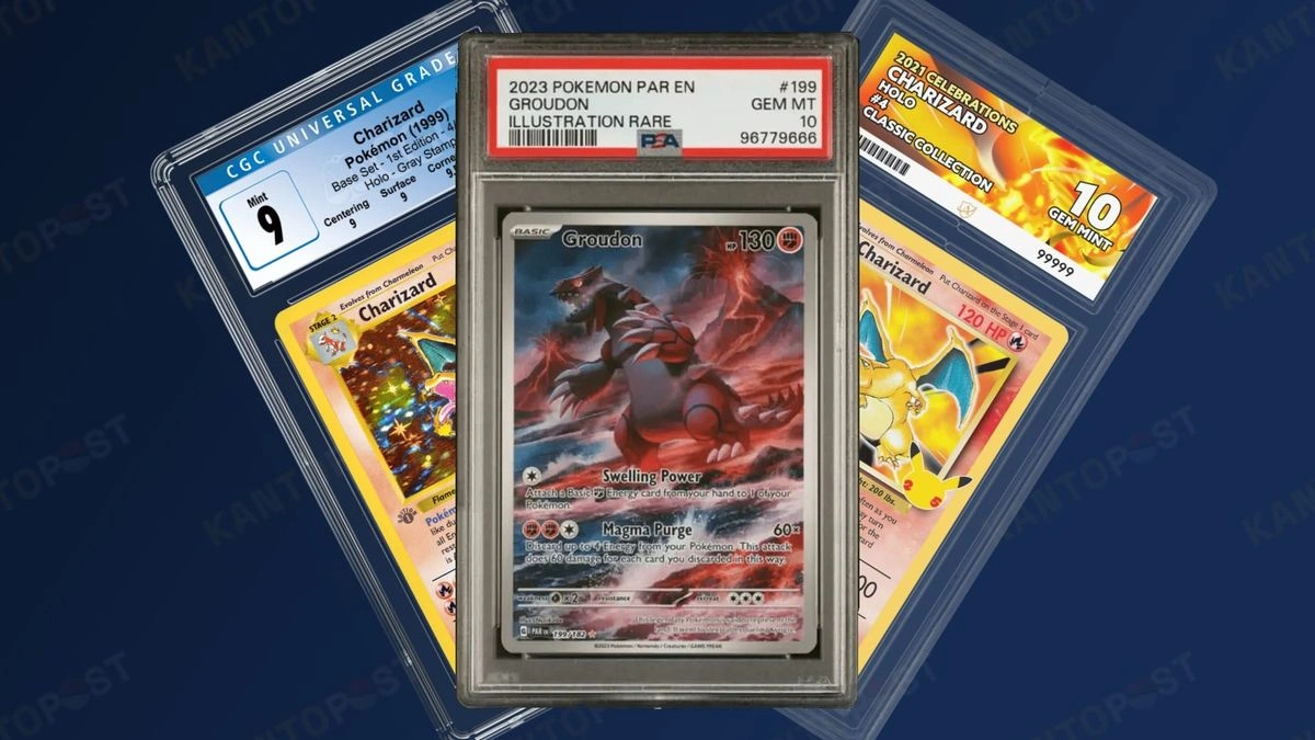 grading pokemon cards
