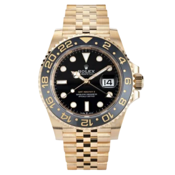 Rolex GMT-Master II 126718GRNR, 18K Yellow Gold, Black Dial, 40 mm