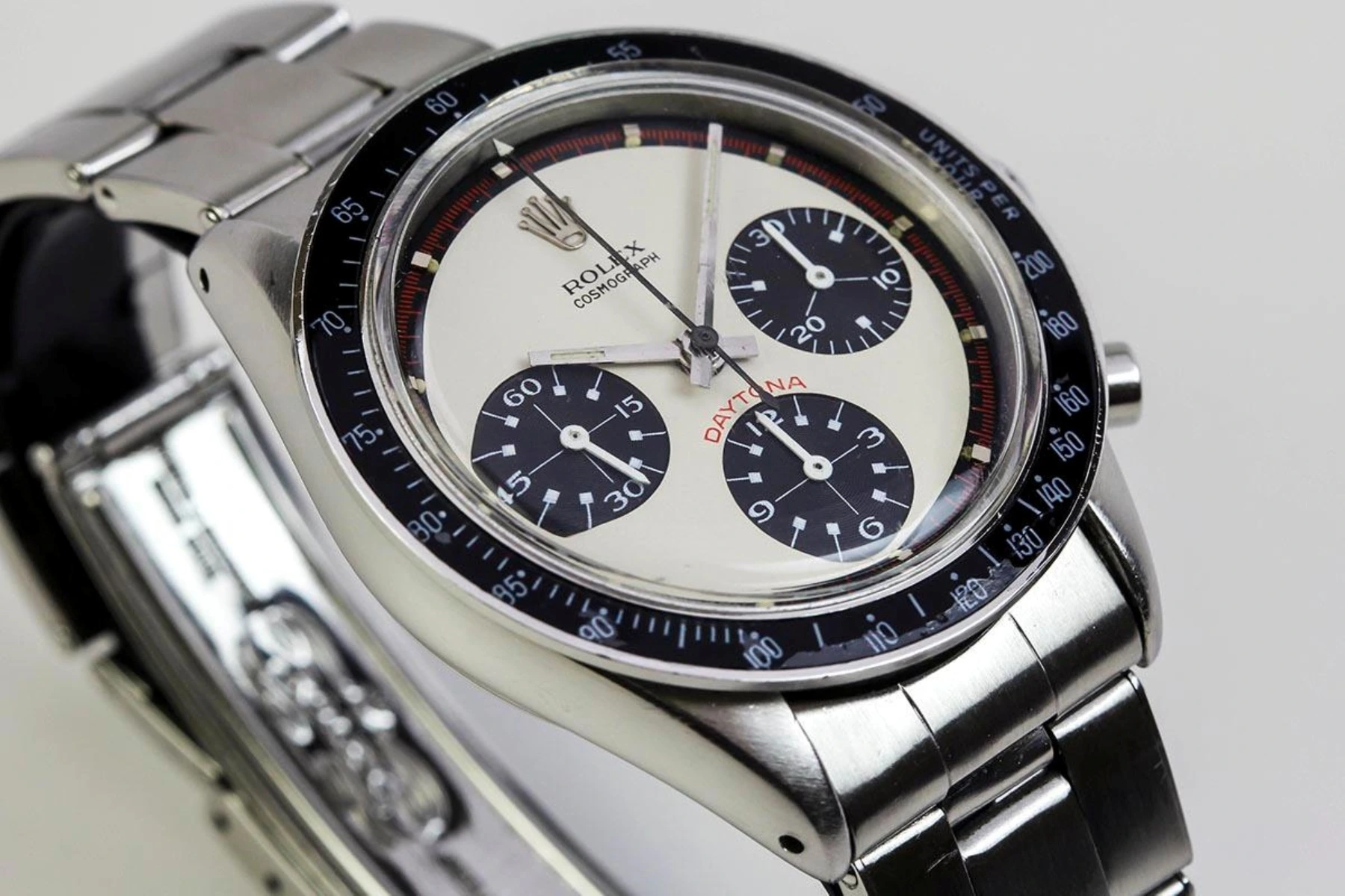 Vintage Rolex Daytona with exotic Paul Newman-style chronograph dial
